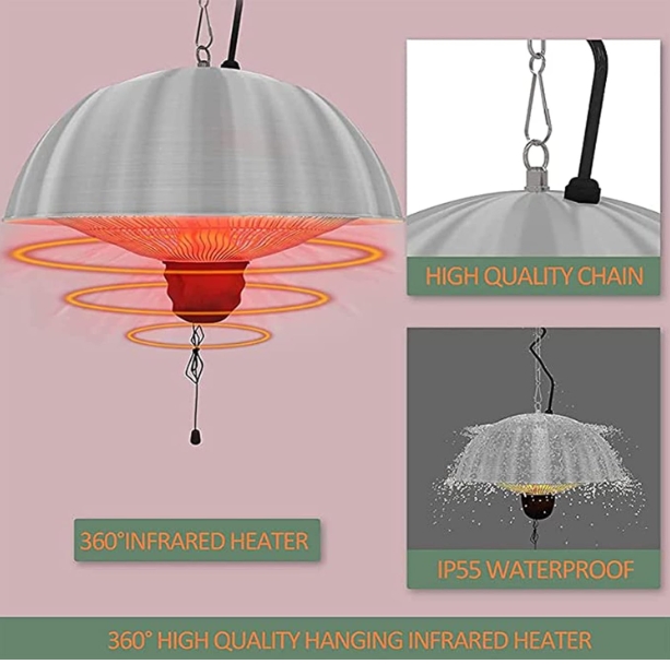 Waterproof chicken coop heater
